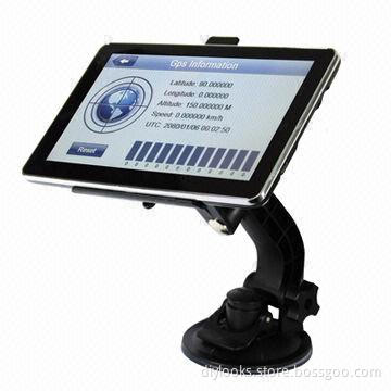 7-inch TFT Touch-screen Car GPS Navigator, Free 2GB TF Card and Map, Supports Bluetooth, AV In Ports